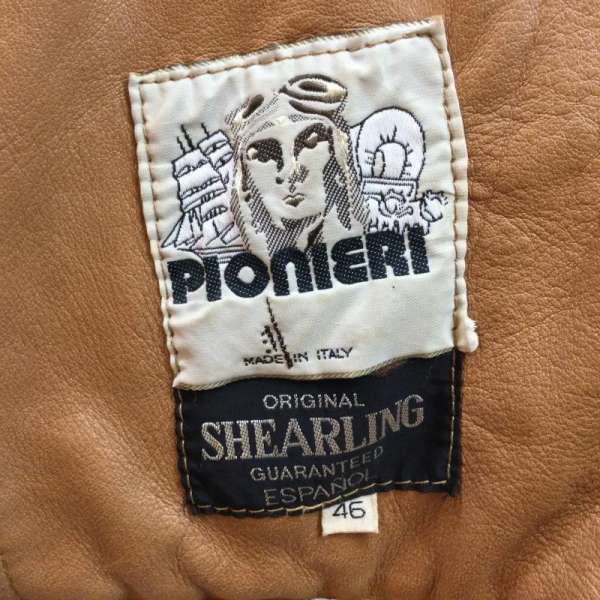 古着 SHEARLING シャーリング ムートン コート 46 イタリア製 メンズ 46【USED】【古着】【中古】50097601