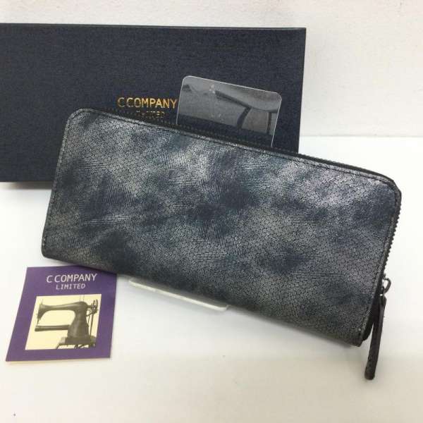 古着 C COMPANY LIMITED ラウンドジップ ロングウォレット シルバーコーティング 箱付 メンズ - ISItems【USED】【古着】【中古】50100167(4)