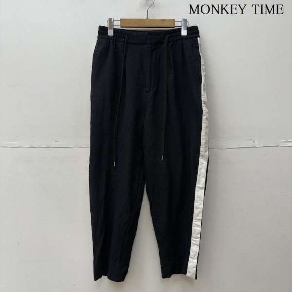 モンキータイム LINE FLN WIDE 1P EASY イージーパンツ メンズ M【USED】【古着】【中古】50101046
