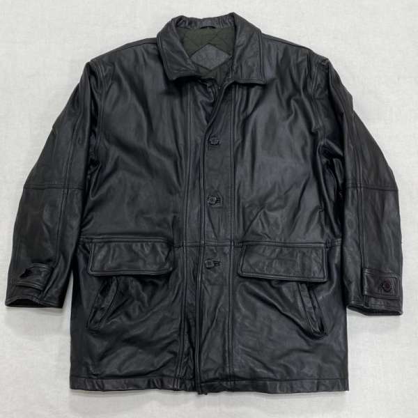 楽天クラシカレザー imagination Bhouse ECHT LEDER レザージャケット Leather Jacket 革ジャン コート L メンズ L【USED】【古着】【中古】50102294