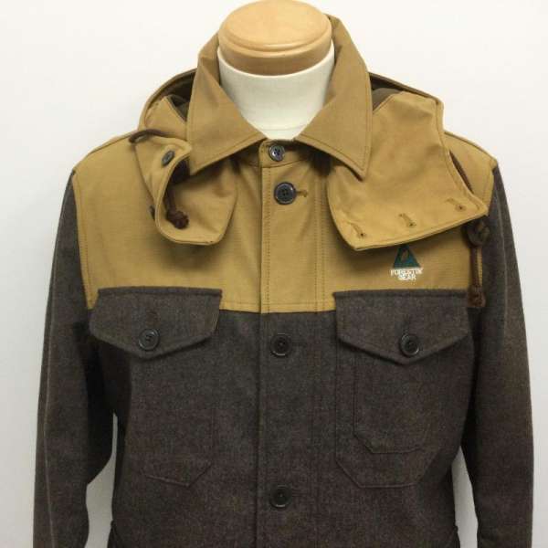 古着 FORESTINGEAR フォレスティン ギア ウール×ナイロン スノーボードジャケット フード脱着式 メンズ L【USED】【古着】【中古】50105102