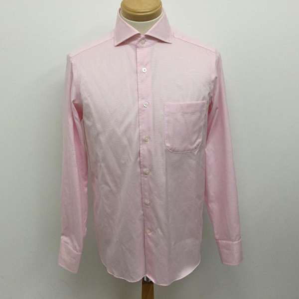 マッキントッシュ フィロソフィー TROTTER ワイドカラー 長袖ワイシャツ ドレスシャツ H1M21-634-15 メ..