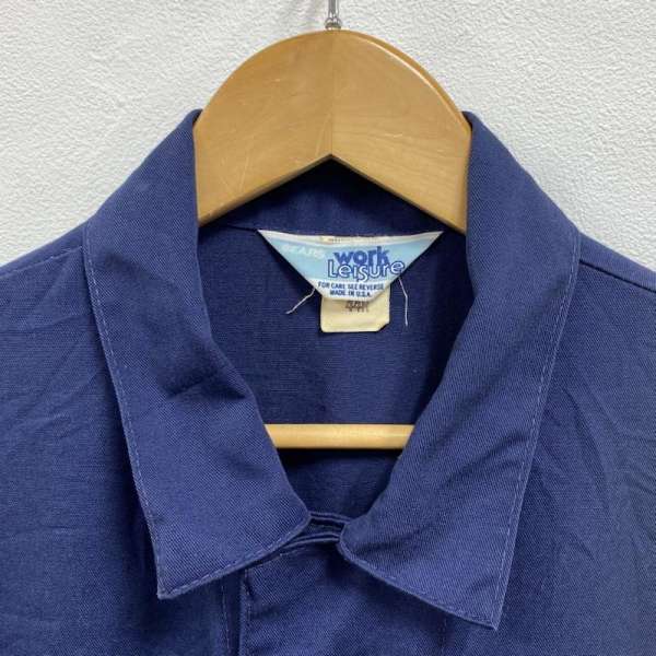 ヴィンテージ SEARS WORK LEISURE シアーズ 70's~80's USA製 ツナギ オールインワン 44R メンズ 44【USED】【古着】【中古】50107644