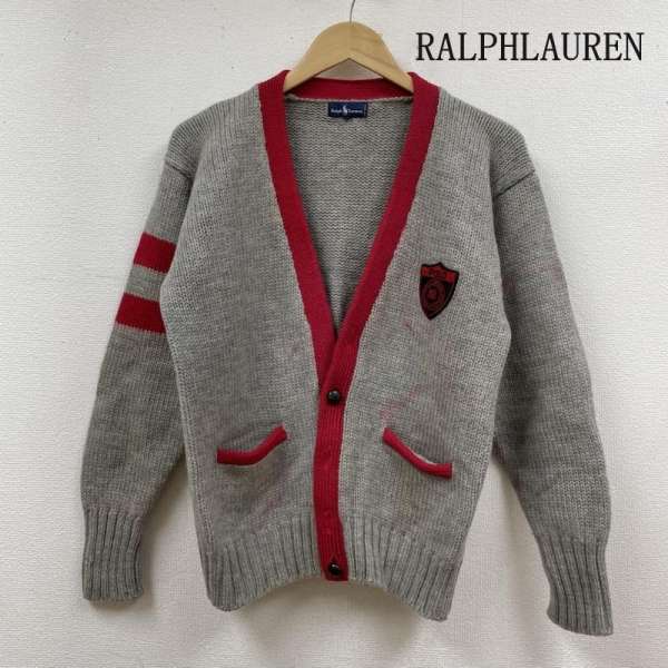 POLO ポロバイラルフローレン カーディガン ニット クルミボタン ウール POLO ポロバイラルフローレン カーディガン ニット クルミボタン