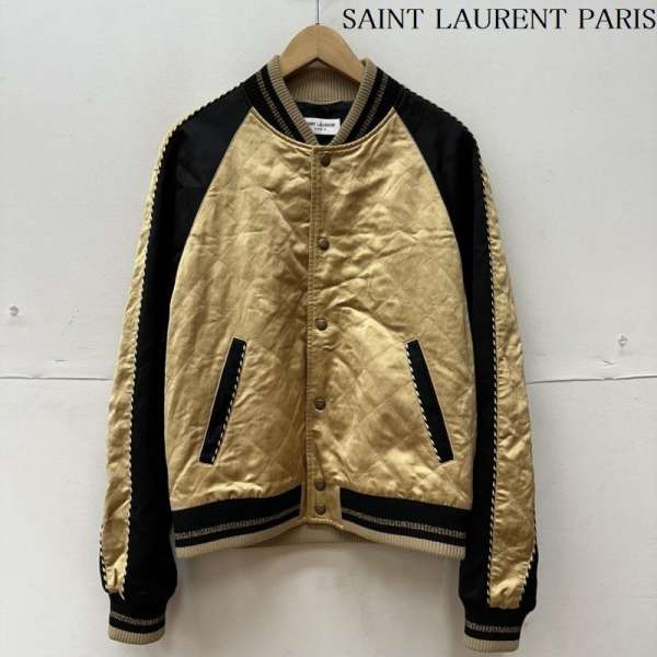 SAINT LAURENT ブラック・ゴールド スカジャン 楽天市場】サンローラン スカジャン（メンズファッション）の通販