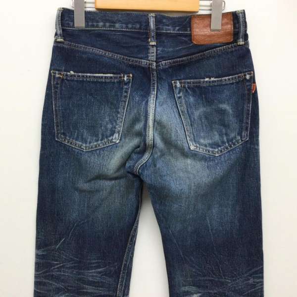 オムニゴッド 50-039A ボタンフライ ストレートジーンズ デニムパンツ メンズ 29インチ ISItems【USED】【古着】【中古】50117720