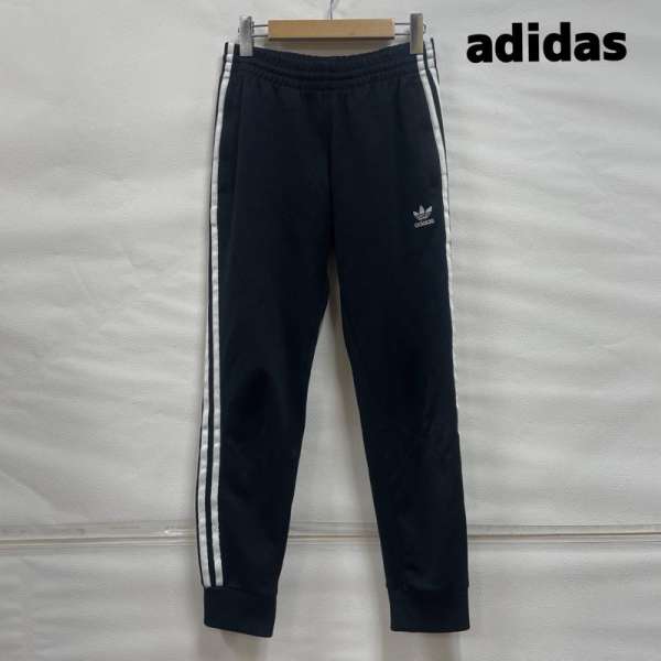 古着 adidas アディダス ジャージ 黒 ラフパンツ 美品 adidas パンツ 「ヴィンテージ古着」adidas / アディダス ロゴ