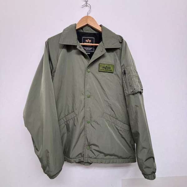 アルファ ナイロンジャケット スイングトップ ミリタリー TA1254-301 メンズ M ISItems【USED】【古着】【中古】50123477(4)