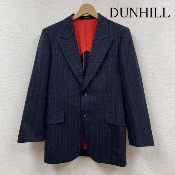 美品　dunhill　ダンヒル トレンチコート 　ステンカラーコート　ブラック メンズ テクニカル ウールシルク トレンチコート | dunhill