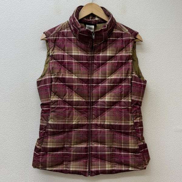 パタゴニア 28395FA11 チェック柄 ナイロン ダウン ベスト ジャケット レディース M ISItems【USED】【古着】【中古】50127974