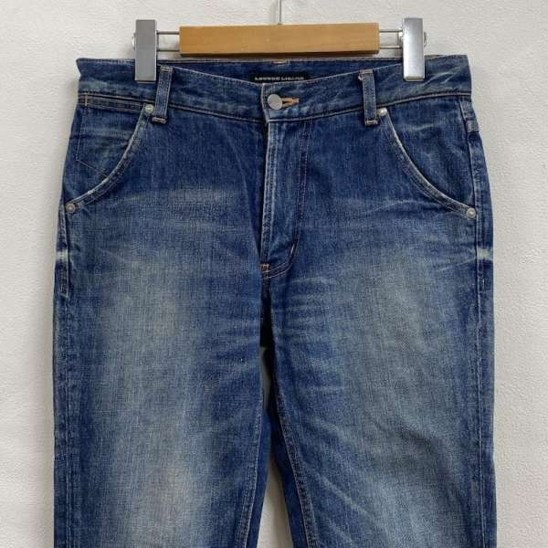 ラウンジリザード 5ポケット ダメージ デニム ヴィンテージ加工 ヒゲ落ち ハチノス ジップフライ メンズ 2 ISItems【USED】【古着】【中古】50130566