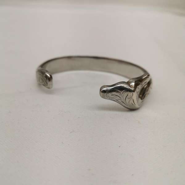 シルバー （925） ハワイアン ジュエリー SV925 テイル カフ バングル メンズ - ISItems【USED】【古着..