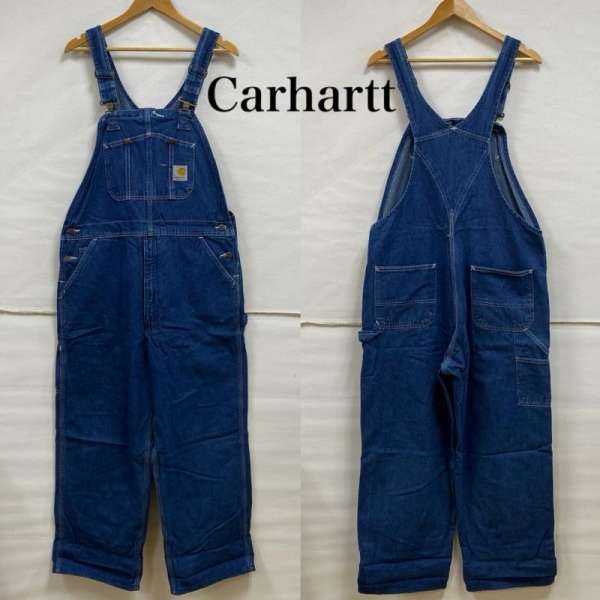カーハート WASHED DENIM BIB OVERALL ウォッシュド デニム オーバーオール R07-DST メンズ 38 ISItems..