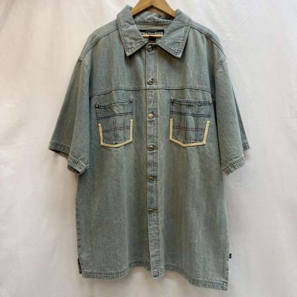 ファットファーム ビンテージスラックス ヒップホップB系 2タック ワイドパンツ ファットファーム ビンテージスラックス ヒップホップB系 2