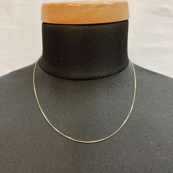 古着 SILVER シルバー 925 14KGF チェーン ネックレス メンズ - ISItems【USED】【古着】【中古】50132..