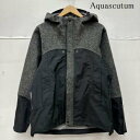アクアスキュータム HARRIS TWEED ハリスツイード ナイロン ウール 切替 ジャケット 2207412016-99 メンズ 34【USED】【古着】【中古】50132513