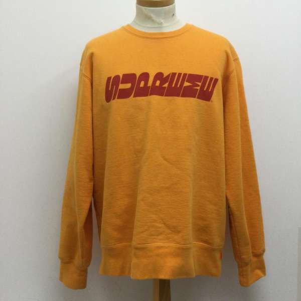 シュプリーム supreme シュプリーム Breed Crewneck FW19 ブリード クルーネック スウェット トレーナー19FW オレンジ メンズ L【USED】【古着】【中古】50132847