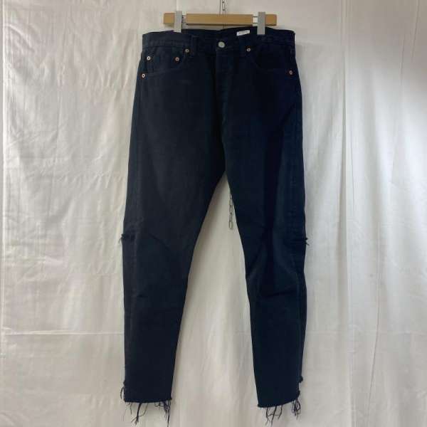 オールドパーク OLD PARK × Levi's 再構築デニムパンツ ブラックデニム メンズ 表記無し ISItems【USED】【古着】【中古】50133001