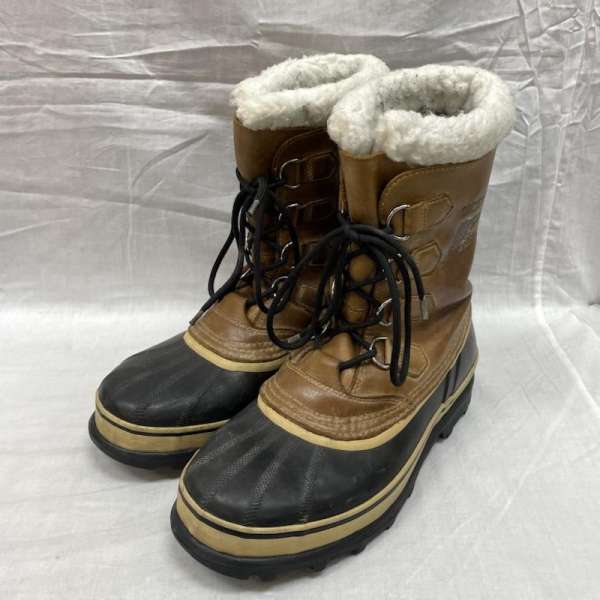 ソレル NM1000-281 CARIBOU WP Buff レースアップ 防水 ウィンターブーツ 防寒 メンズ 27.0cm ISItems..