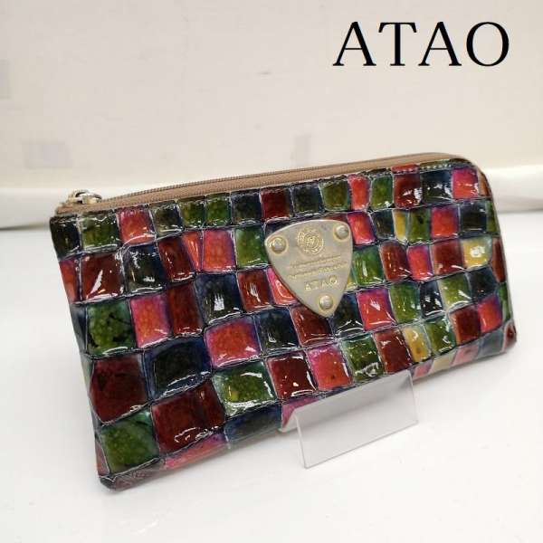 【ほぼ未使用】ATAO アタオ ヴィトロ ミニ財布 リモ シャルトルブルー アタオのミニ財布はこう使う！ | ATAO(アタオ) | ATAO 大丸梅田