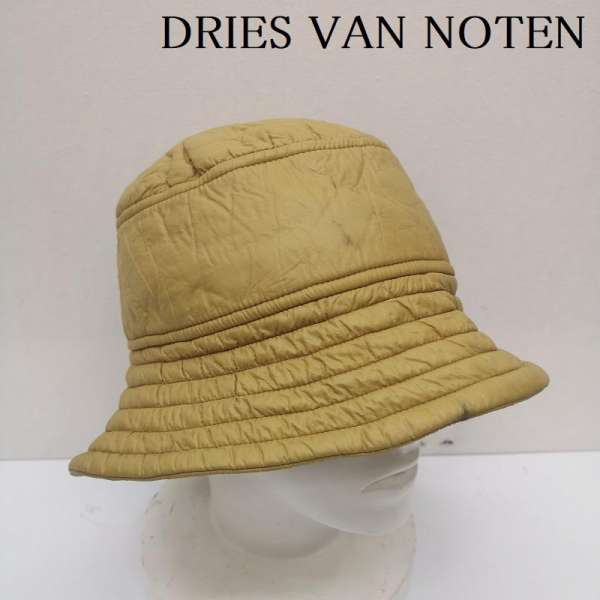 ドリスヴァンノッテン トップステッチ 中綿 ナイロン バケット ハット M/L メンズ - ISItems【USED】【..