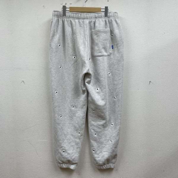 ケボズ NICK GEAR FREAK’S STORE コラボ Flower Embroidery Logo スウェット パンツ FS223-1445G メンズ L【USED】【古着】【中古】50134375
