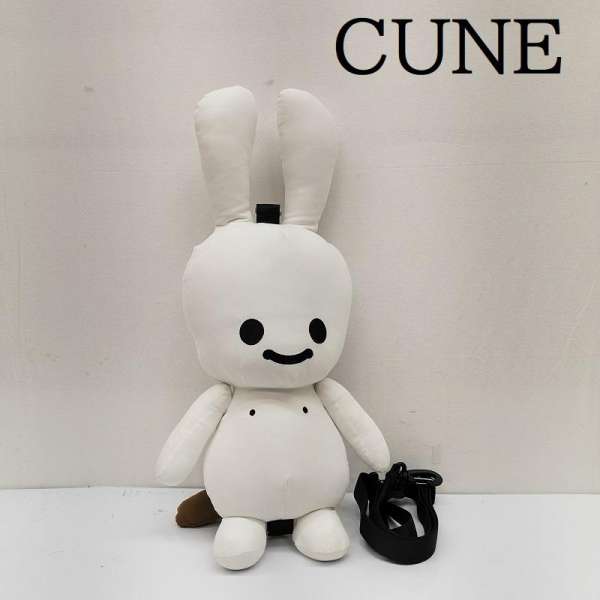 CUNE キューン　スヌードネックウォーマー　ユニセックス　うさぎ　美品 CUNE キューン スヌードネックウォーマー ユニセックス うさぎ