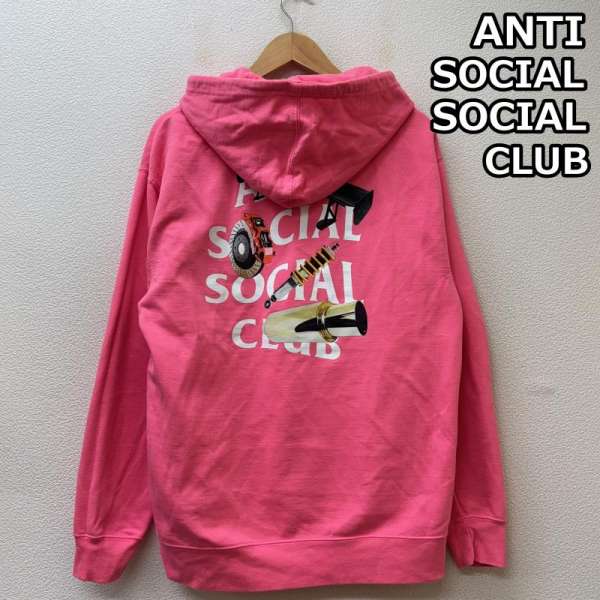 アンチソーシャルソーシャルクラブ ロゴ カーパーツ ブレーキ サスペンション プリント プルオーバー ..