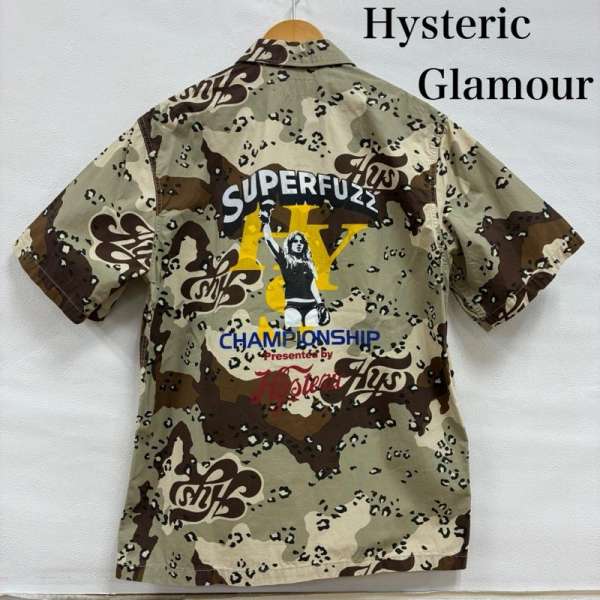 HYSTERIC GLAMOUR　ブルゾン　ヒスガール　リバーシブル　刺繍　迷彩 HYSTERIC GLAMOUR - ヒステリックグラマー ブルゾン スカジャン