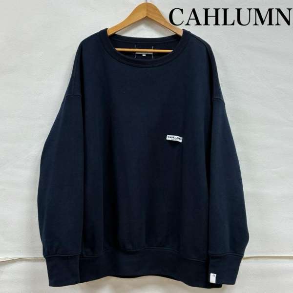 古着 CAHLUMN カウラム Heavy Weight Sweatshirt 16.8oz ヘビーウェイト スウェット トレーナー 233-12..