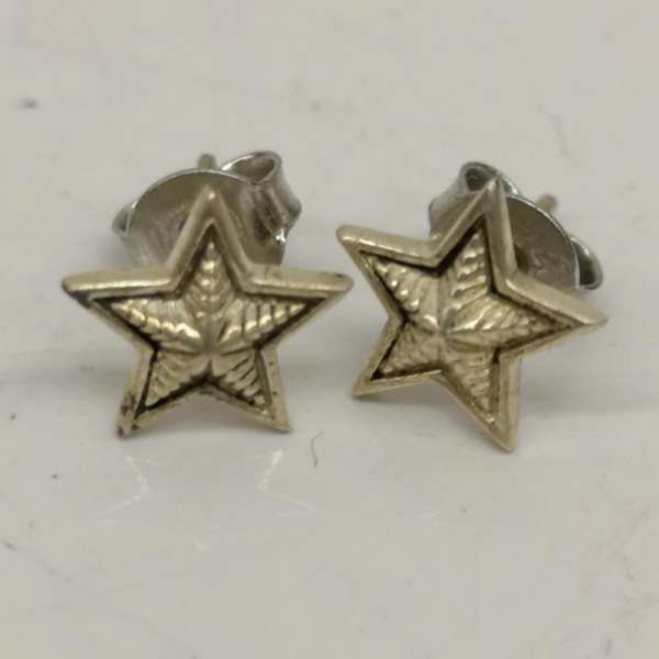 古着 星 スター シルバー ピアス SV925 メンズ - ISItems【USED】【古着】【中古】50136870