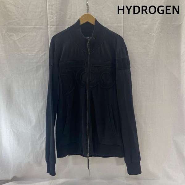 ハイドロゲン HYDROGEN×FIAT FIAT01 BLACK FIAT 500 FULLZIP SWEATSHIRT 500byHydrogen L メンズ L ISI..