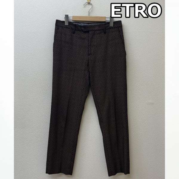 ETRO エトロ パンツ【サイズ40 M相当】【総柄】【美品】 ETRO エトロ パンツ【サイズ40 M相当】【総柄】【美品】 2025年