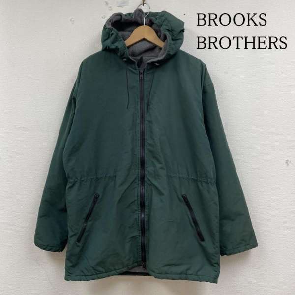 ブルックス ブラザーズ 90s USA製 フリースライナー マウンテン パーカー 中綿 ジャケット ブルゾン ジップアップ メンズ M【USED】【古着】【中古】50137506