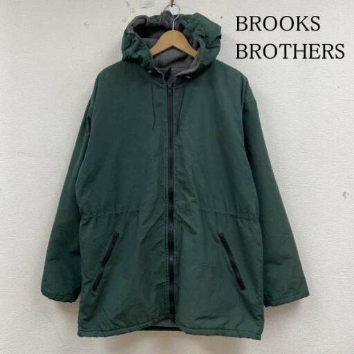 ブルックス ブラザーズ 90s USA製 フリースライナー マウンテン パーカー 中綿 ジャケット ブルゾン ジップアップ メンズ M【USED】【古着】【中古】50137506