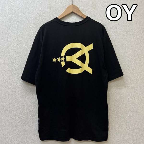オーワイ OYロゴ プリント クルーネック 半袖 Tシャツ 黒 ブラック メンズ - ISItems【USED】【古着】【中古】50138399