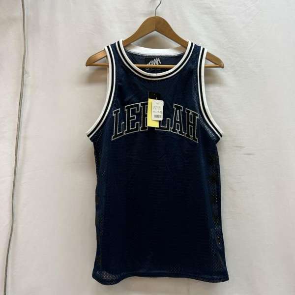 レフラー ロゴ スター メッシュ タンクトップ バスケ ゲームシャツ メンズ M ISItems【USED】【古着】..