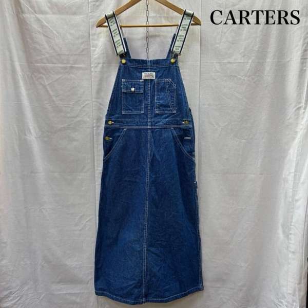 カーターズ 70s VINTAGE デニムサロペット 列車タグ ジャンパースカート M レディース M ISItems【USED..