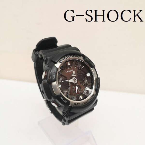 ジーショック CASIO カシオ 腕時計 GA-200 アナデジ デジアナ クォーツ ウォッチ メンズ -【USED】【古着】【中古】50139944