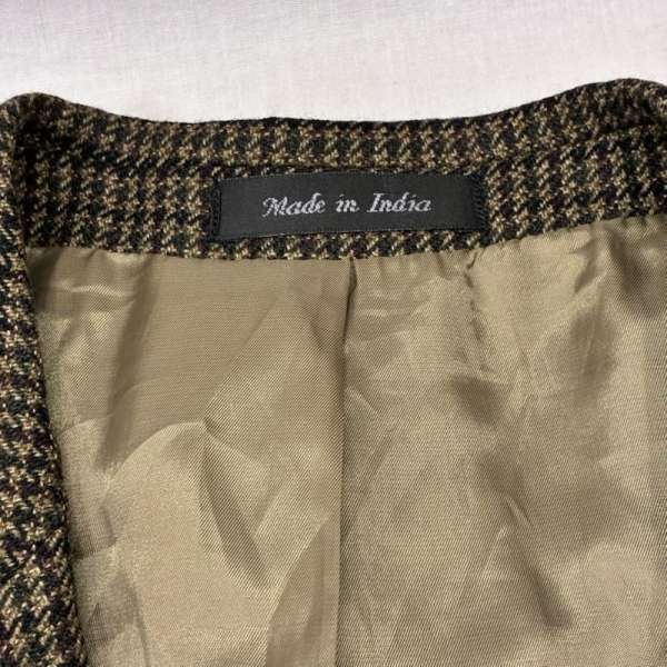 ローレンラルフローレン MILTONS 千鳥ウールジャケット テーラード メンズ 42【USED】【古着】【中古】50139951