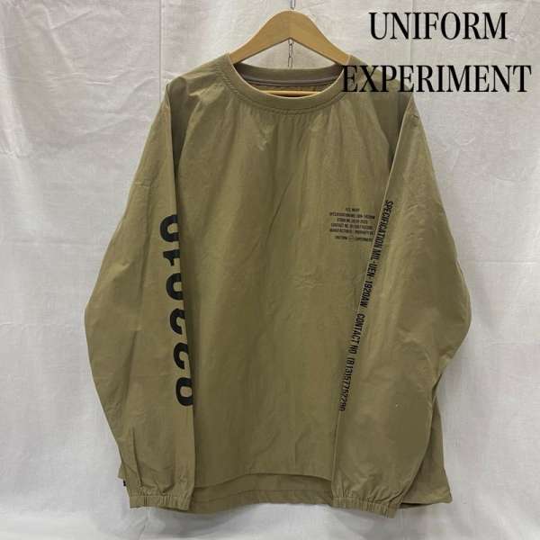ユニフォームエクスペリメント UE-192001 PULLOVER SMOCK ナイロン カーキ メンズ 4 ISItems【USED】【..
