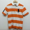 ラルフローレン ラルフローレン ポロシャツ ビックポニー ボーダー ポロシャツ レディース L【USED】【古着】【中古】50140427