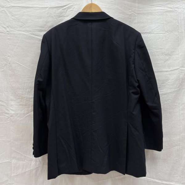 バーバリーロンドン 日本製 モヘヤ混 ウール テーラード ジャケット 金ボタン 紺 ネイビー メンズ - ISItems【USED】【古着】【中古】50140580
