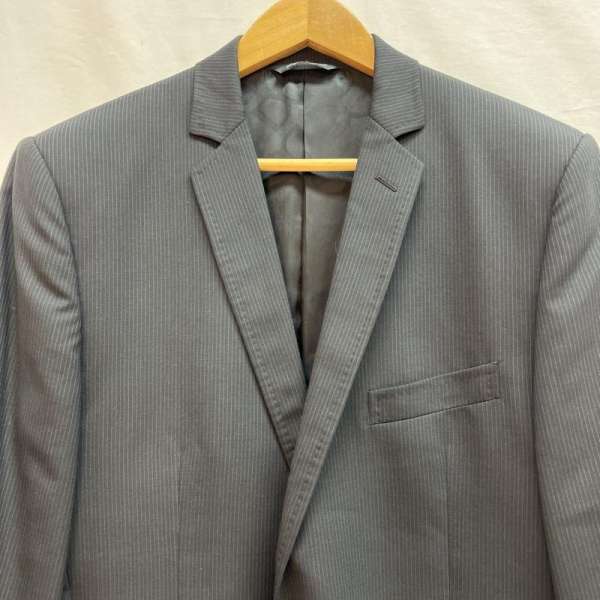 ドルチェアンドガッバーナ 裏地DGロゴ MARTINI ストライプ テーラードジャケット スーツジャケット メンズ 50【USED】【古着】【中古】50140954