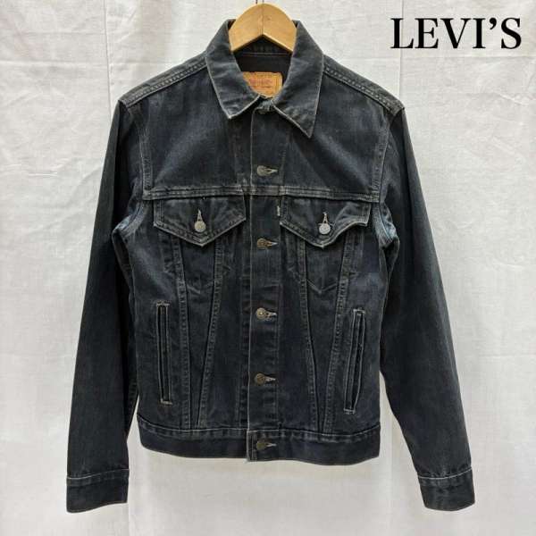 Levi'sリーバイス 70506 ブラックデニムジャケット サイズ44 80s Levis 70506-0259 Black Denim Jacket | VOSTOK