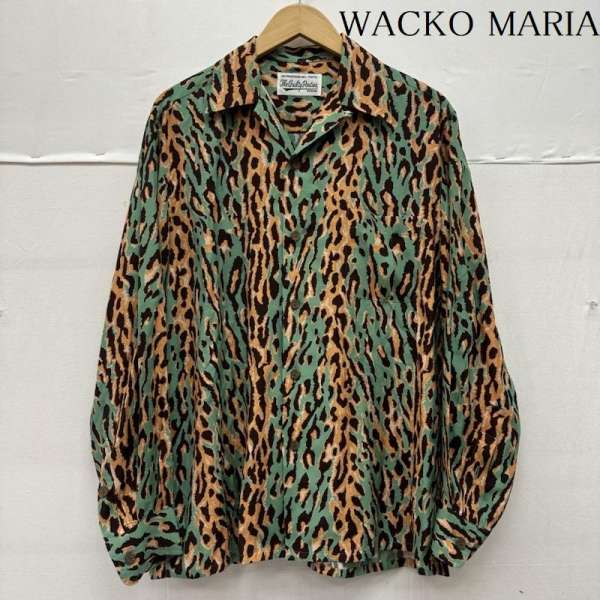 ワコマリアヒョウ柄 長袖シャツ Amazon.co.jp: [WAYWOC] WACKO MARIA ワコマリア シャツ 長袖
