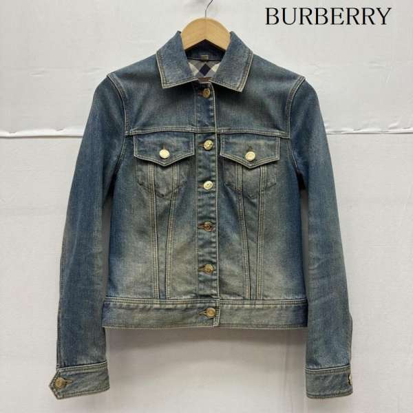 美品 Burberry LONDON デニムジャケット BURBERRY（Gジャン/デニムジャケット）のフリマアイテム一覧