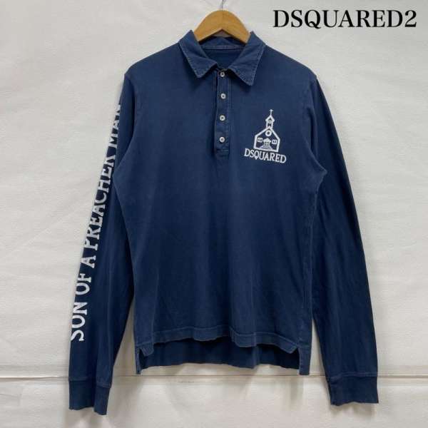 【Dsquared2(ディースクエアード)】ポロシャツ DSQUARED2 ディースクエアード ポロシャツ Tennis Fit Polo