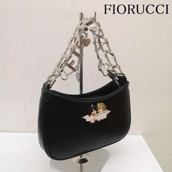 フィオルッチ 天使 エンジェル ショルダー バッグ ロゴ ショルダー レディース -【USED】【古着】【中古】50141258