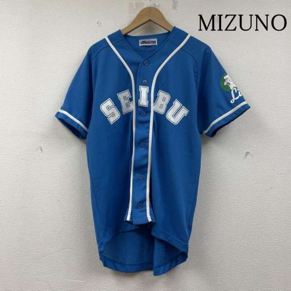 ミズノ NPB ミズノ 黄金時代 1996 01 埼玉 西武 ライオンズ ビジター ユニフォーム メンズ S【USED】【古着】【中古】50141374